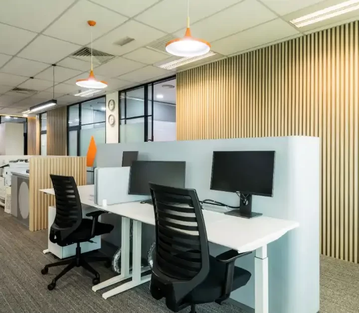 Transform your office space with the leading interior design company.