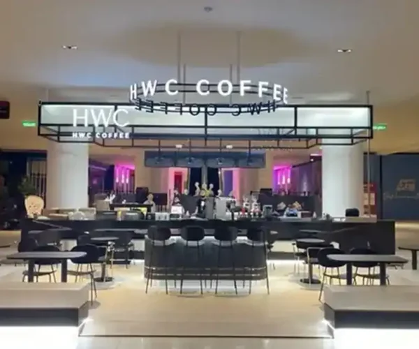 stunning coffee shop interior design in Malaysia