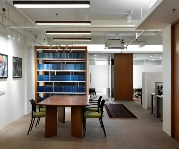 Luxurious designer crafts stunning interiors for libraries